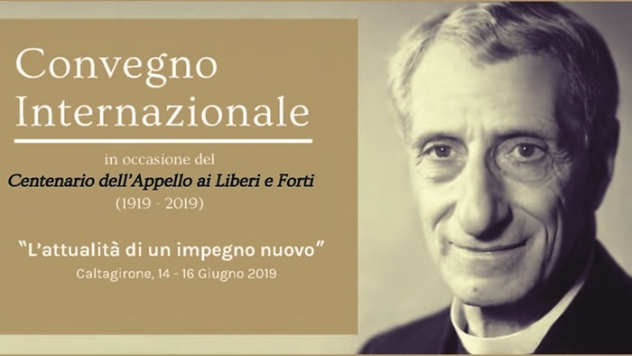 Convegno Internazionale “L’attualità di un impegno nuovo” - Centenario dell’Appello ai Liberi e Forti